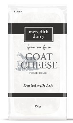 Meredith Dairy - Goat Cheese Chevre Dusted with Ash 150g