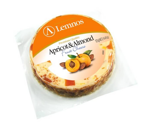 Lemnos Cream Cheese Apricot & Almond 125g