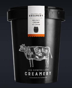 Van Diemens Land Creamery - Whiskey Cream Ice Cream 500ml