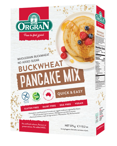 Orgran Pancake Mix Buckwheat 375g