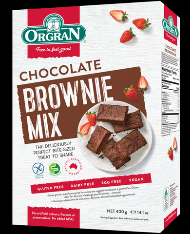 Orgran Brownie Mix Chocolate 400g