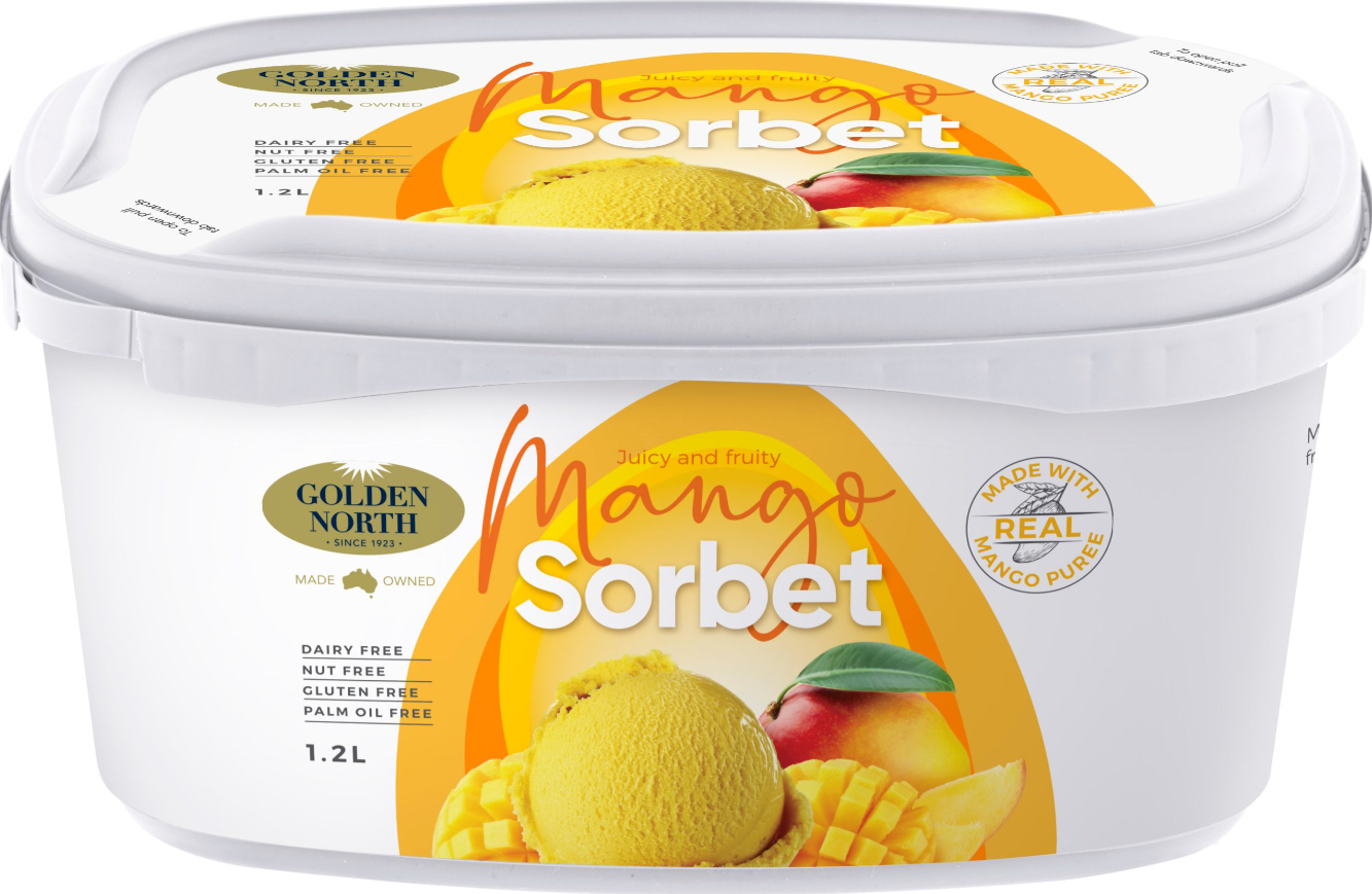 Golden North Mango Sorbet 1.2L