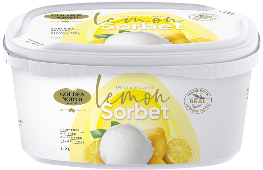 Golden North Lemon Sorbet 1.2L