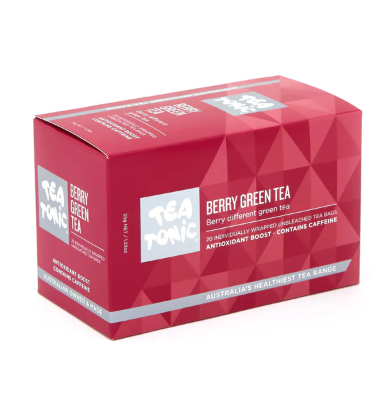 Tea Tonic Tea Bags Berry Green Tea 20pk