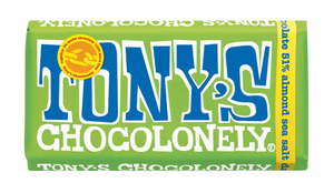 Tony's Chocolonely - Dark Almond Sea Salt