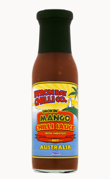 Byron Bay Chilli Co - Smokin' Mango Chilli Sauce 250ml