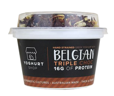 Yoghurt Shop Pods - Belgian Triple Choc 170g