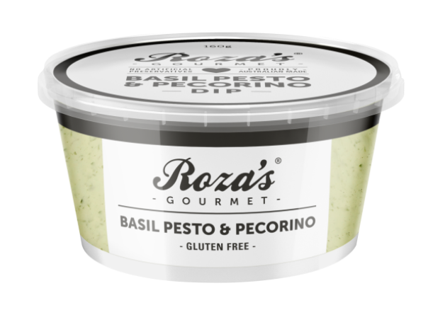 Roza's - Basil Pesto & Pecorino Dip 160g