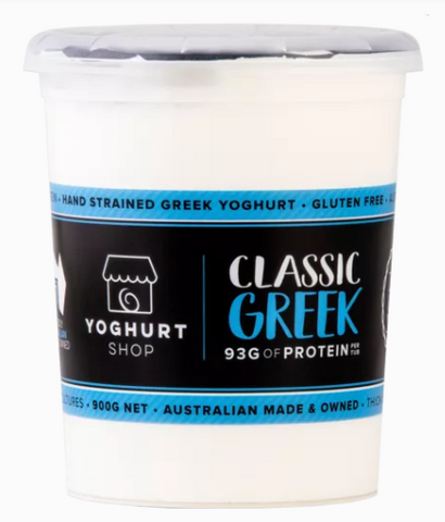 Yoghurt Shop Classic Greek Yoghurt 900g