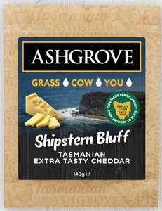 Ashgrove - Shipstern Bluff Tasmanian Extra Tasty Cheddar 140g