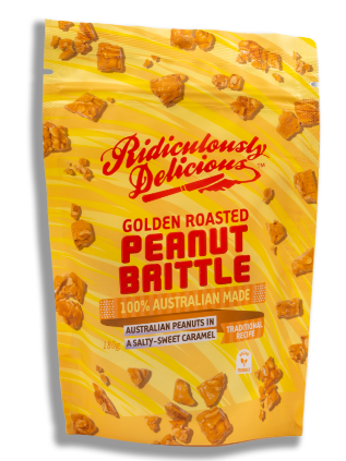 Ridiculously Delicious - Peanut Brittle 190g