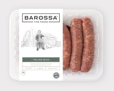Barossa Fine Foods - Italian Mild Sausages 480g