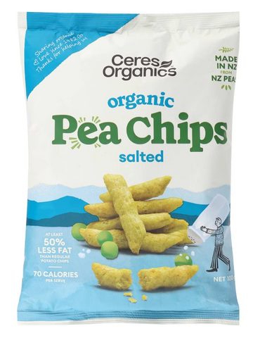 Ceres Organics - Pea Chips Salted 100g