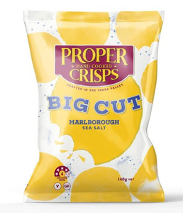 Proper Crisps Big Cut Marlborough Sea Salt 140g