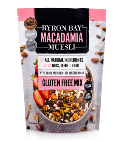 Byron Bay Macadamia Muesli - Gluten Free Mix 350g