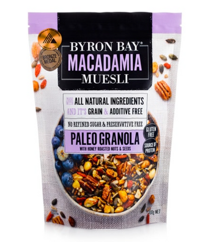 Byron Bay Macadamia Muesli - Paleo Granola 400g