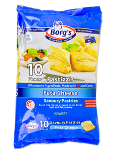 Borg's Feta Cheese Pastizzis 625g FROZEN