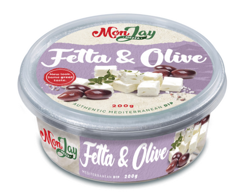 Monjay Mezza - Fetta & Olive 200g