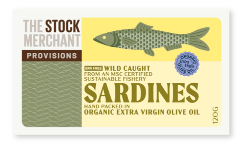 The Stock Merchant Sardines EVOO 120g