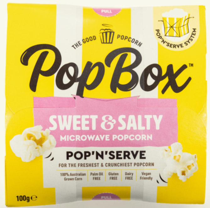 Popbox Popcorn - Sweet & Salty 85g