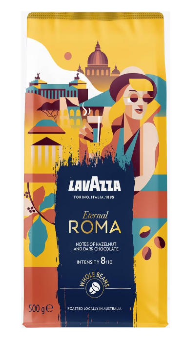 Lavazza Coffee Beans Tales of Italy - Eternal Roma 500g