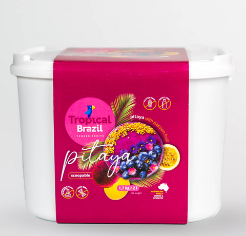 Tropical Brazil Pitaya and Passionfruit Cream 1.7kg