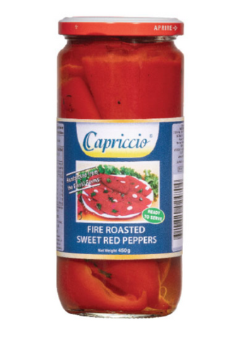 Capriccio Sweet Red Peppers 450g