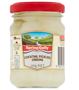 Spring Gully White Cocktail Onions 150g