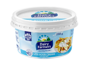 Dairy Farmers Sour Cream Light 250g