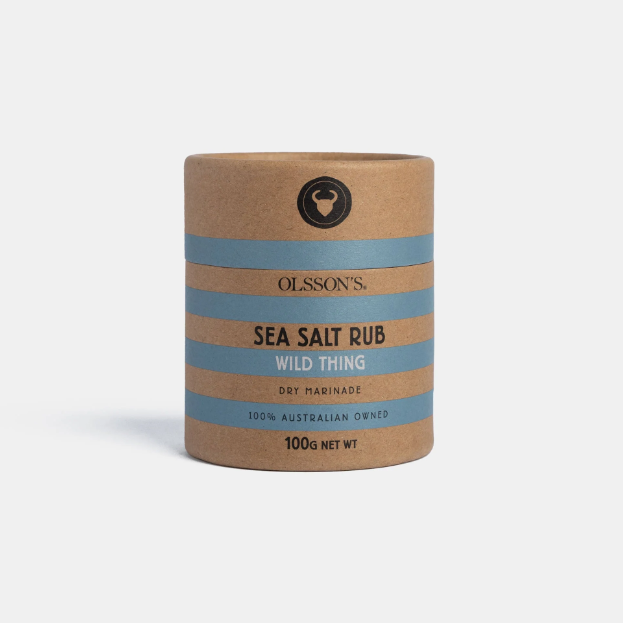 Olsson's Wild Thing Sea Salt Rub 100g
