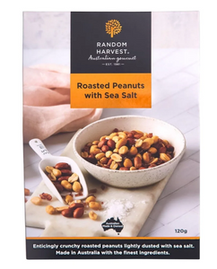 Random Harvest - Peanut Roasted with Sea Salt 120g