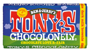 Tony's Chocolonely - Ben & Jerry's Dark Milk Brownie 180g