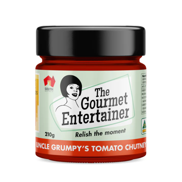 The Gourmet Entertainer Uncle's Grumpy Tomatoes 210g