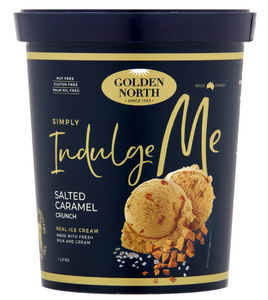 Golden North Indulge Me Salted Caramel Crunch 1Lt