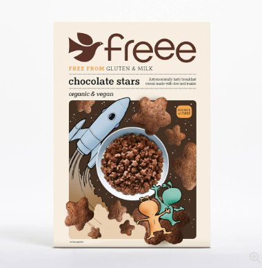 Freee Foods - Gluten Free Organic Chocolate Stars 300g