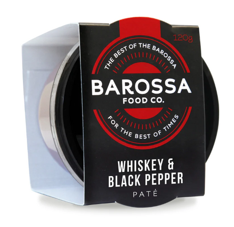 Barossa Food Co - Whiskey & Black Pepper Pate 120g