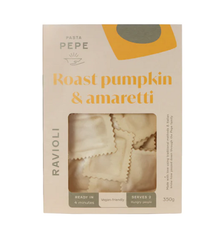 Pasta Pepe - Roast Pumpkin & Amaretti Ravioli 350g