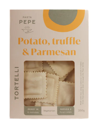 Pasta Pepe - Potato, Truffle & Parmesan Tortelli 350g