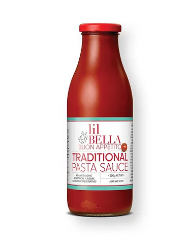 Lil Bella Pasta Sauce Buon Appetito Traditional 520g