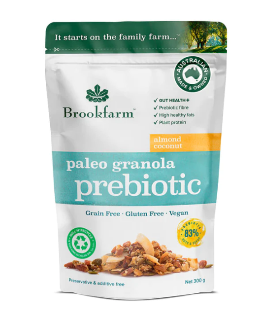 Brookfarm Paleo Granola Prebiotic - Almond Coconut 300g