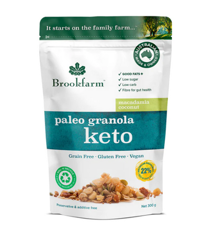 Brookfarm Paleo Granola Keto - Macadamia & Coconut 300g