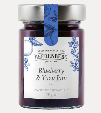 Beerenberg Blueberry & Yuzu Jam 190g