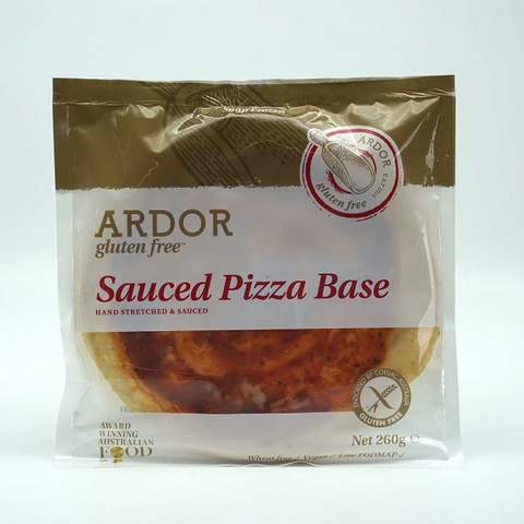 Ardor Food Co GF Sauced Pizza Base 260g