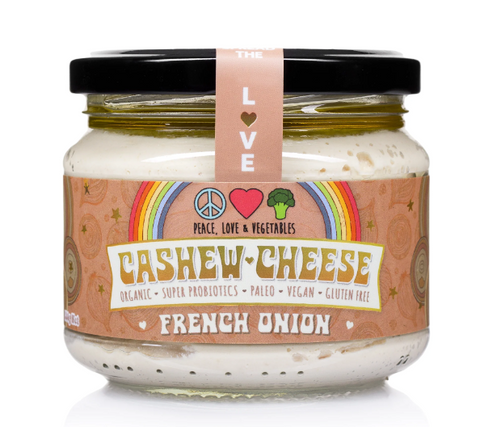 Peace, Love and Veg - French Onion Cashew Cheese 280g