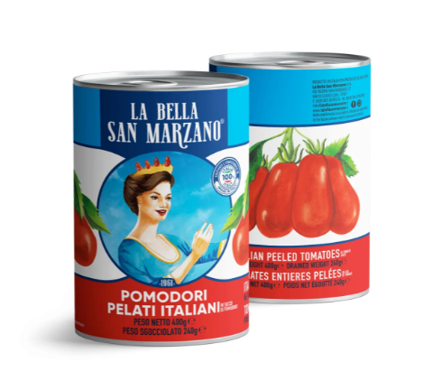 La Bella San Marzano Whole Peeled Tomatoes 400g