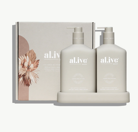 Al.ive - Wash & Lotion Duo - Sea Cotton & Coconut