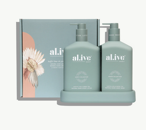 Al.ive - Wash & Lotion Duo - Kaffir Lime & Green Tea