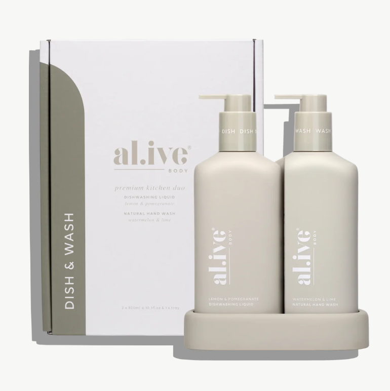 Al.ive - Kitchen Duo - Hand Wash & Dishwashing Liquid