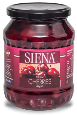 Siena Pitted Morello Cherries 680g