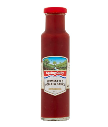 Spring Gully Tomato Sauce 245ml